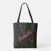 Adem Neon Natuur Bord Tote Bag (Achterkant)