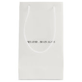 Adem Nieuwe Start Cadeautas – Minimalistische Rust (Voorkant)