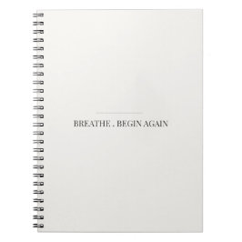 Adem Nieuwe Start Notitieboek – Mindfulness Dagboe