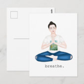 adem. ontspannen briefkaart (Voorkant / Achterkant)