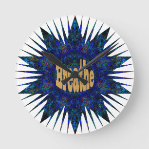 Adem, op Blue Boho Star. Ronde Klok