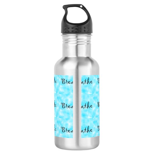 Adem-pexagon waterfles waterfles  (Achterkant)