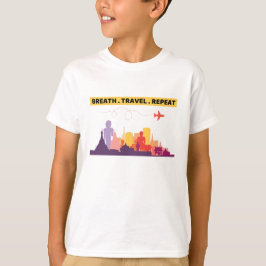 ADEM REIZEN HERHALEN: Thailand Beroemde Landmark d T-shirt