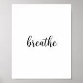 Adem Script Quote Muurkunst Poster (Voorkant)
