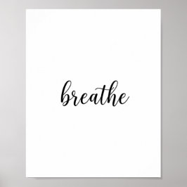 Adem Script Quote Muurkunst Poster