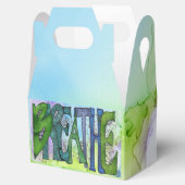 ADEM/stropdas kleurstof achtergrond behandelen doo Bedankdoosjes (Geopend)