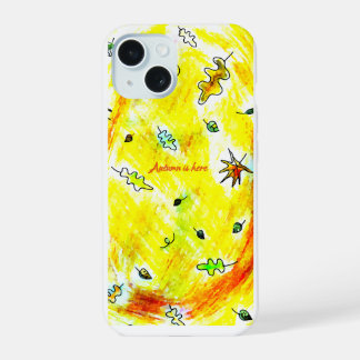 Adem van de herfst (Herfst Boomhut Collectie) iPhone 15 Case