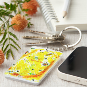 Adem van de herfst (Herfst Boomhut Collectie) Sleutelhanger