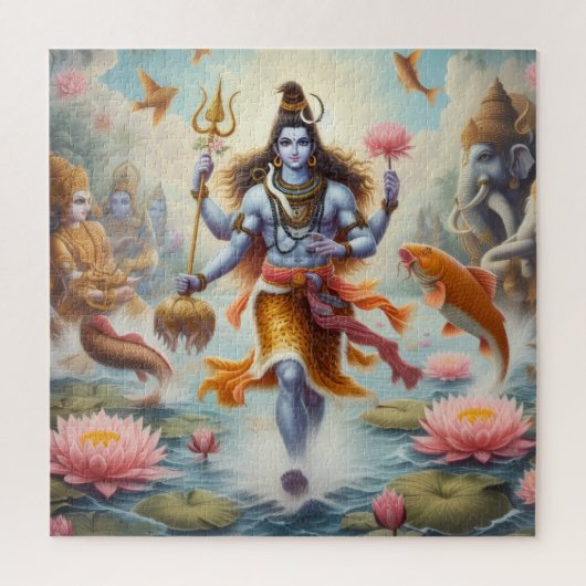 Adem van de Shiva puzzel (Verticaal)