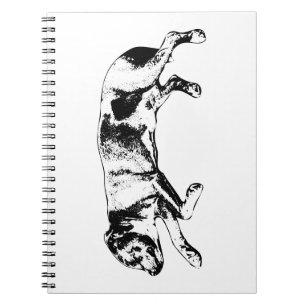 Adem van kalmte - Ink Dog Daydream Notitieboek