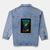 Adem van nieuwe angst denim jacket (Achterkant)