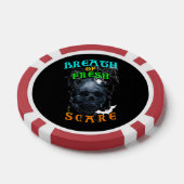 Adem van nieuwe angst poker chips (Enkel)