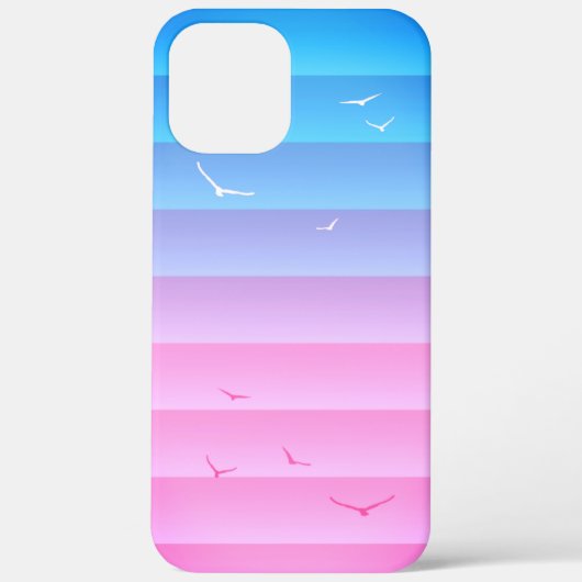 Adem - vrije vogels - mooie kleuren stripes  Case-Mate iPhone case (Achterkant)