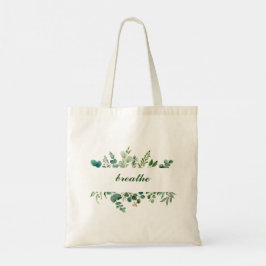 Adem zuurstof canvas tas