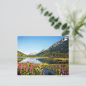 Adembenemend Alaska landschapsfoto Briefkaart (Staand voorkant)
