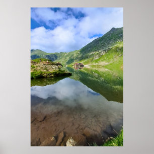 Adembenemend Balea-meer Roemenië – Alpine Fotograf Poster