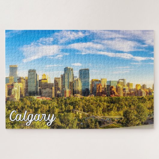 Adembenemend Calgary, Alberta, Canada Legpuzzel (Horizontaal)