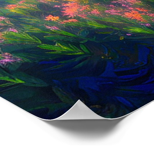 Adembenemend canvas onder de Azure Canopy Poster (Hoek)