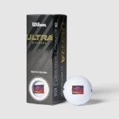Adembenemend Drakenvuur Ontwerp Golfballen (Verpakking)