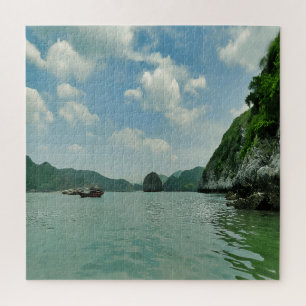 Adembenemend kustlandschap van Cat Ba Vietnam Legpuzzel