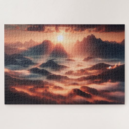 Adembenemend landschap legpuzzel (Horizontaal)