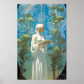 Adembenemend Moebius Maxfi Karakter Design Poster (Voorkant)