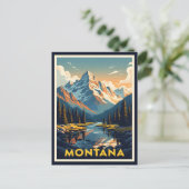Adembenemend Montana Landschap Briefkaart (Staand voorkant)
