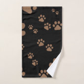 Adembenemend patroon van pootafdrukken bad handdoek (Handdoek)