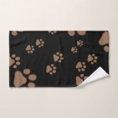 Adembenemend patroon van pootafdrukken bad handdoek (Handdoek)