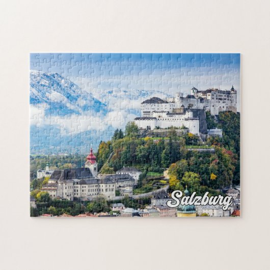 Adembenemend Salzburg, Oostenrijk Legpuzzel (Horizontaal)