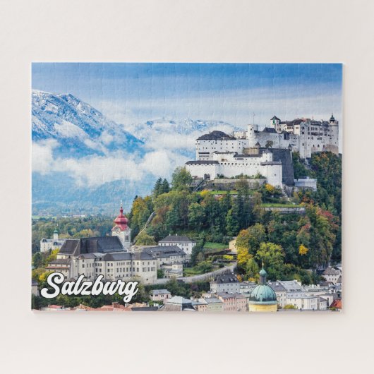 Adembenemend Salzburg, Oostenrijk Legpuzzel (Horizontaal)