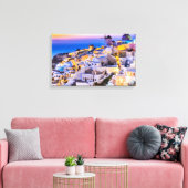 Adembenemend Santorini Griekenland Canvas Afdruk (Insitu (Woonkamer))