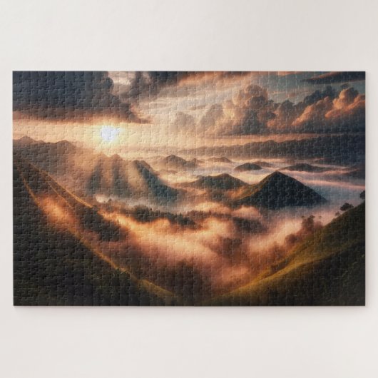 Adembenemend Schilderachtig landschap Legpuzzel (Horizontaal)