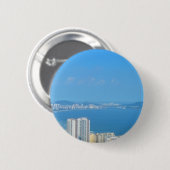 Adembenemend uitzicht ronde button 5,7 cm (Voorkant /achterkant)