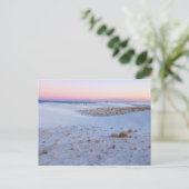 Adembenemend Uitzicht White Sands National Park Briefkaart (Staand voorkant)