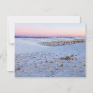 Adembenemend Uitzicht White Sands National Park Briefkaart