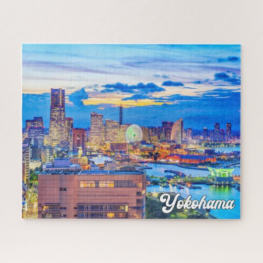 Adembenemend Yokohama, Japan Legpuzzel (Horizontaal)