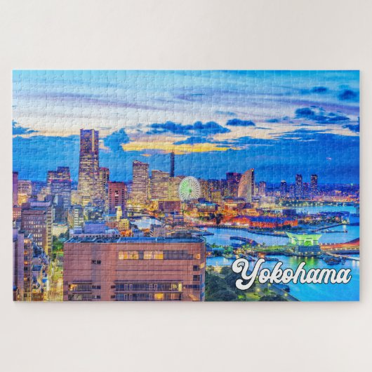 Adembenemend Yokohama, Japan Legpuzzel (Horizontaal)