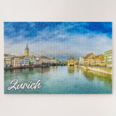 Adembenemend Zürich, Zwitserland Legpuzzel (Horizontaal)