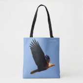 Adembenemende Bald Eagle tijdens de winterzonsonde Tote Bag (Voorkant)
