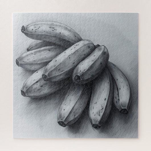 Adembenemende Bananen Potloodschets Tekening Legpuzzel (Verticaal)