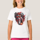 Adembenemende basketbalprestaties t-shirt (Voorkant)