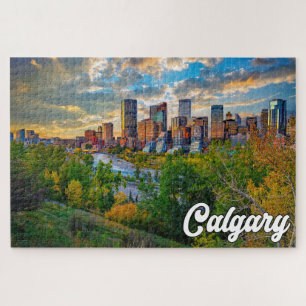 Adembenemende Calgary, Alberta, Canada Legpuzzel