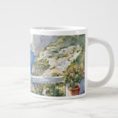 Adembenemende Capri Coastline Coffee Mok (Rechts)