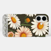 Adembenemende fijne kunst Daisy achtergrond met wi Case-Mate iPhone Case (Achterkant (horizontaal))