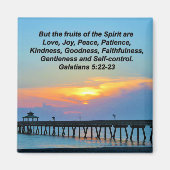 ADEMBENEMENDE GALATEN 5:22 ZONSOPGANG MAGNEET (Voorkant)