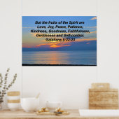 ADEMBENEMENDE GALATEN 5 SUNRISE WALL POSTER (Keuken)