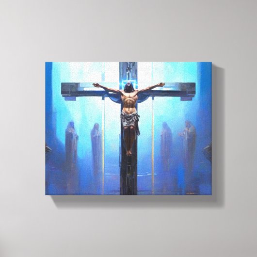 Adembenemende Jezus Canvas Kunst - Inspirerende Sp (Voorkant)