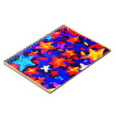 "Adembenemende kleurrijke sterren". Bestel nu Notitieboek (Linkerzijde)