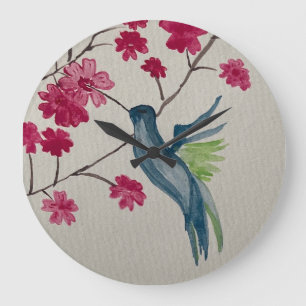 adembenemende kolibrie grote klok